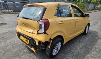 2023 73 Kia Picanto 1.0 2 5dr Yellow Damaged Salvage full