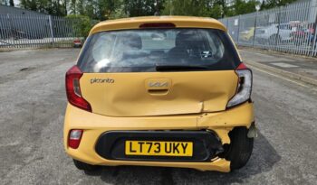 2023 73 Kia Picanto 1.0 2 5dr Yellow Damaged Salvage full