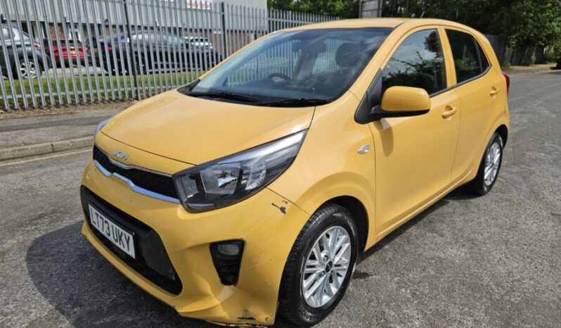 2023 73 Kia Picanto 1.0 2 5dr Yellow Damaged Salvage full