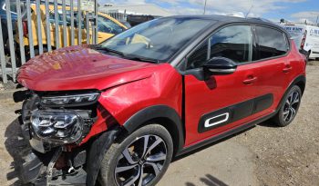 2023 Citroen C3 1.2 PureTech 110 Shine Plus 5dr Red Damaged Salvage full