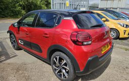 2023 Citroen C3 1.2 PureTech 110 Shine Plus 5dr Red Damaged Salvage