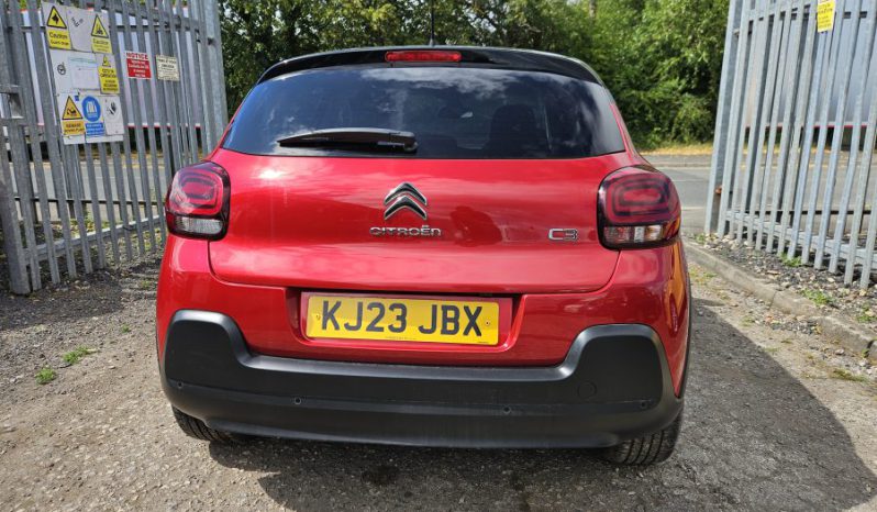 2023 Citroen C3 1.2 PureTech 110 Shine Plus 5dr Red Damaged Salvage full