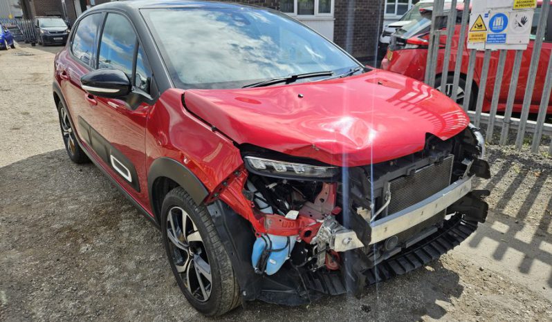 2023 Citroen C3 1.2 PureTech 110 Shine Plus 5dr Red Damaged Salvage full
