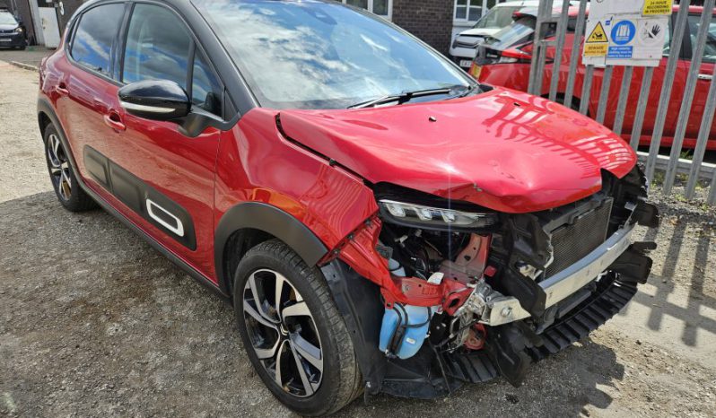 2023 Citroen C3 1.2 PureTech 110 Shine Plus 5dr Red Damaged Salvage full