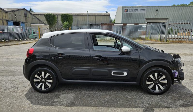2024 74 Citroen C3 1.2 PureTech Plus 5dr Black Light Damaged Salvage full
