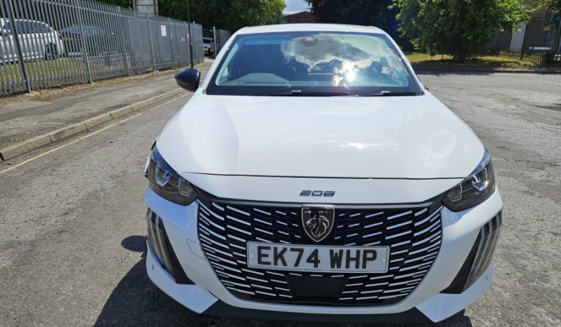 2025 Peugeot 208 1.2 PureTech 100 Allure 5dr White Damaged Salvage full