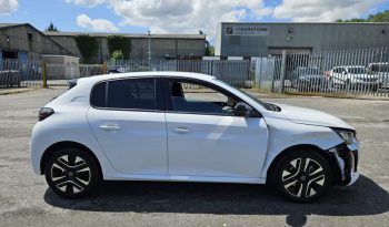 2025 Peugeot 208 1.2 PureTech 100 Allure 5dr White Damaged Salvage full