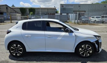 2025 Peugeot 208 1.2 PureTech 100 Allure 5dr White Damaged Salvage full