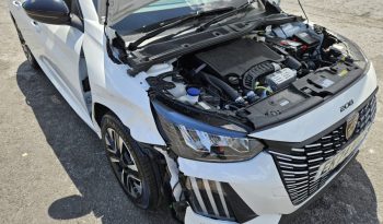 2025 Peugeot 208 1.2 PureTech 100 Allure 5dr White Damaged Salvage full