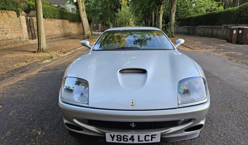 2001 Y Ferrari 550 Maranello V12 2dr Silver Damaged Repaired 27K Miles CAT N full