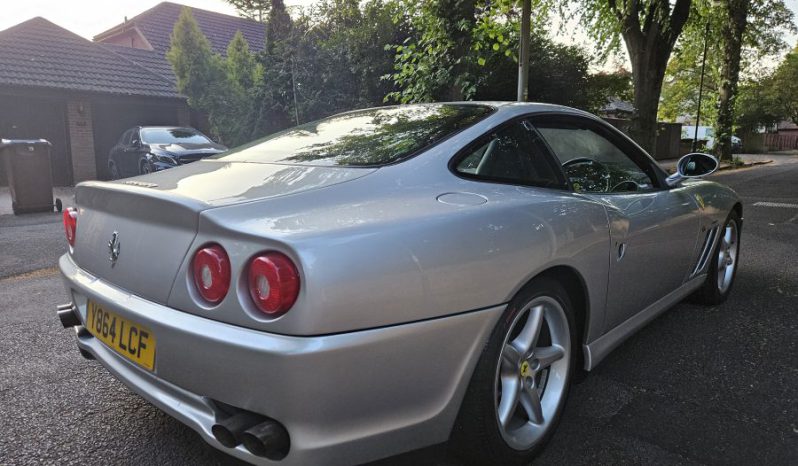 2001 Y Ferrari 550 Maranello V12 2dr Silver Damaged Repaired 27K Miles CAT N full