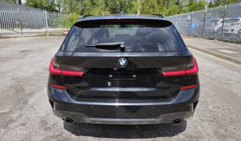 2021 21 BMW 3 SERIES 318d MHT M Sport 5dr Step Auto Black Damaged Salvage full