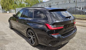 2021 21 BMW 3 SERIES 318d MHT M Sport 5dr Step Auto Black Damaged Salvage full