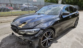 2021 21 BMW 3 SERIES 318d MHT M Sport 5dr Step Auto Black Damaged Salvage full