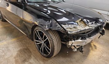 2021 21 BMW 3 SERIES 318d MHT M Sport 5dr Step Auto Black Damaged Salvage full