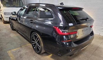 2021 21 BMW 3 SERIES 318d MHT M Sport 5dr Step Auto Black Damaged Salvage full