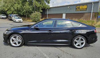 2018 AUDI A5 2.0 TDI Ultra S Line 5dr S Tronic Black Damaged Salvage CAT N full
