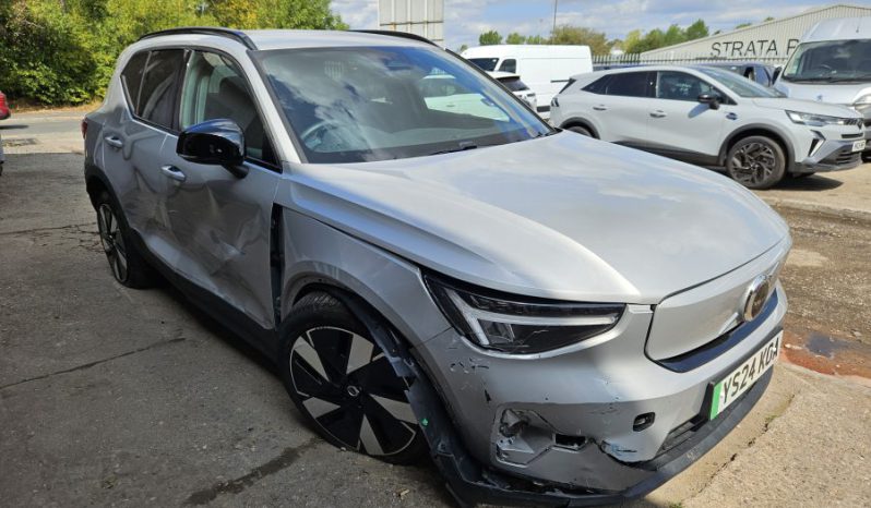 2024 24 VOLVO XC40 300kW Recharge Twin Core 82kWh AWD Auto Damaged Salvage CAT N full