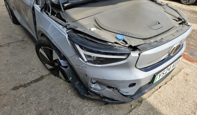 2024 24 VOLVO XC40 300kW Recharge Twin Core 82kWh AWD Auto Damaged Salvage CAT N full