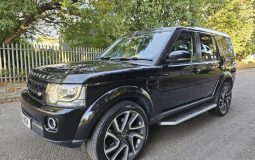 2014 LAND ROVER DISCOVERY 4 3.0 SDV6 HSE 5dr Auto Black NOT SALVAGE