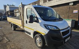 2021 21 PEUGEOT BOXER 2.2 BlueHDi Chassis Cab 165 Plus NOT SALVAGE ENGINE DAMAGE