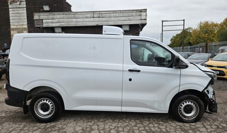 2025 Ford Transit Custom Temperature Controlled Fridge Van Damaged Salvage full