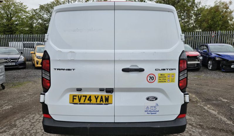 2025 Ford Transit Custom Temperature Controlled Fridge Van Damaged Salvage full