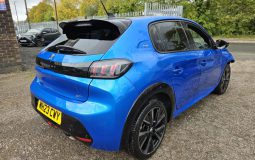 2023 PEUGEOT 208 1.2 PureTech 100 GT 5dr EAT8 Auto Blue Damaged Salvage