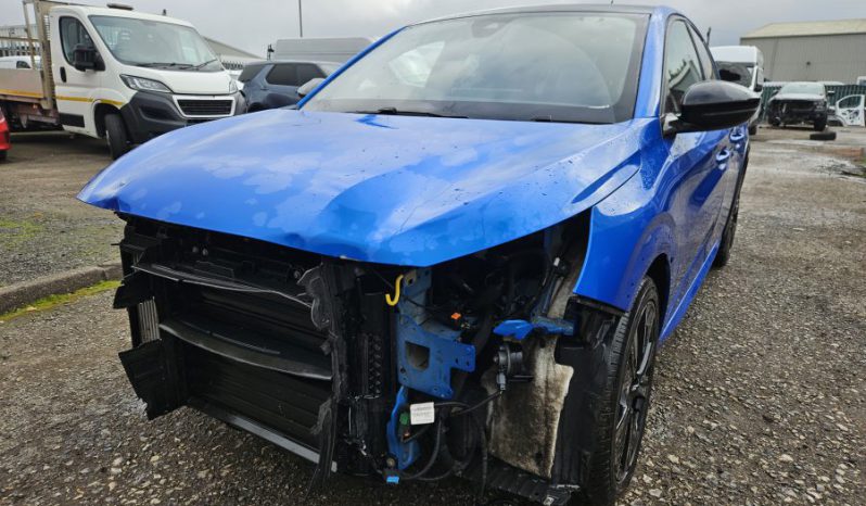 2023 PEUGEOT 208 1.2 PureTech 100 GT 5dr EAT8 Auto Blue Damaged Salvage full