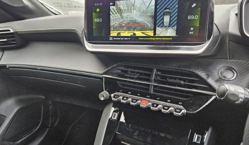 2023 PEUGEOT 208 1.2 PureTech 100 GT 5dr EAT8 Auto Blue Damaged Salvage full