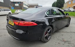 2018 JAGUAR XF 2.0d Portfolio Black Damaged Repaired CAT N