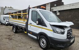 2024 74 FORD TRANSIT 2.0 EcoBlue 130ps RWD Chassis Cab Damaged Salvage