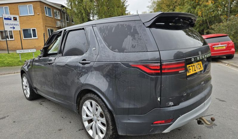2022 72 LAND ROVER DISCOVERY 3.0 D300 SE Commercial Auto Dmaaged Salvage full
