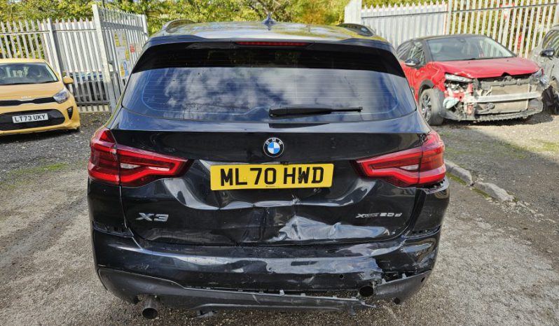 2020 70 BMW X3 xDrive20d MHT M Sport 5dr Step Auto Damaged Salvage full