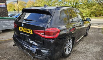 2020 70 BMW X3 xDrive20d MHT M Sport 5dr Step Auto Damaged Salvage full