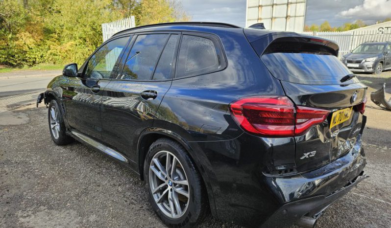 2020 70 BMW X3 xDrive20d MHT M Sport 5dr Step Auto Damaged Salvage full
