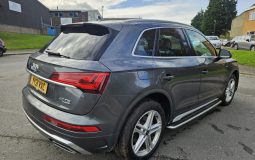 2021 21 AUDI Q5 40 TDI Quattro S Line 5dr S Tronic Damaged Salvage