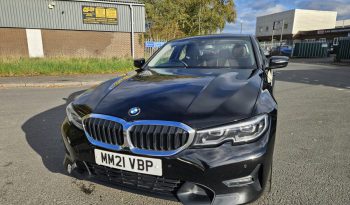 2021 21 BMW 3 SERIES 318D Diesel Sport Black Damaged Repaired CAT N full