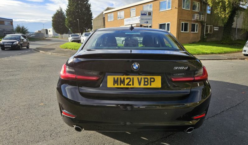 2021 21 BMW 3 SERIES 318D Diesel Sport Black Damaged Repaired CAT N full