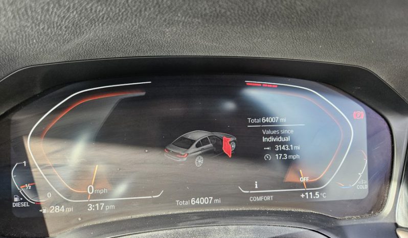 2021 21 BMW 3 SERIES 318D Diesel Sport Black Damaged Repaired CAT N full