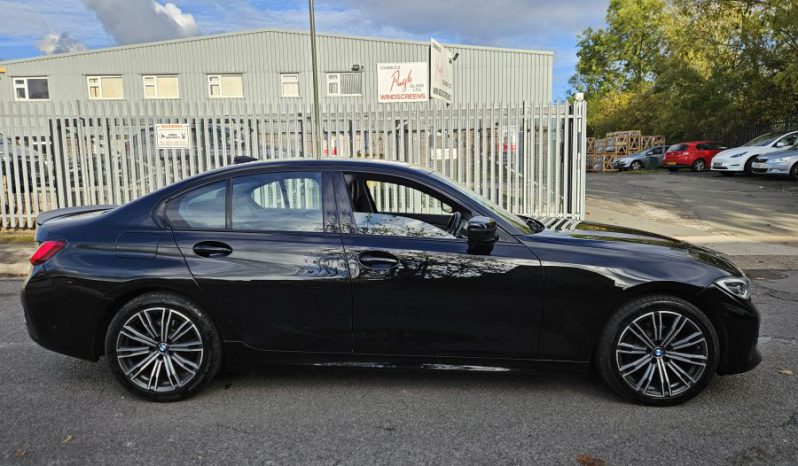 2021 21 BMW 3 SERIES 318D Diesel Sport Black Damaged Repaired CAT N full