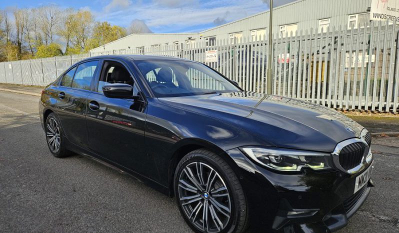 2021 21 BMW 3 SERIES 318D Diesel Sport Black Damaged Repaired CAT N full
