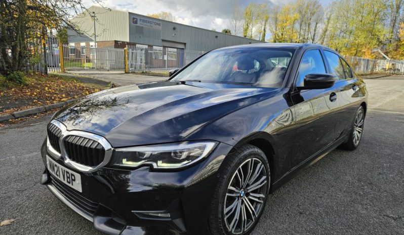 2021 21 BMW 3 SERIES 318D Diesel Sport Black Damaged Repaired CAT N full