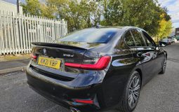 2021 21 BMW 3 SERIES 318D Diesel Sport Black Damaged Repaired CAT N