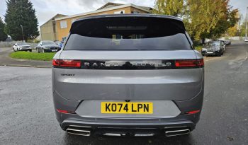 2025 LAND ROVER RANGE ROVER SPORT 3.0 P550e AUTOBIOGRAPHY AUTO DAMAGED SALVAGE full
