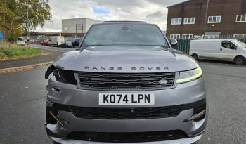 2025 LAND ROVER RANGE ROVER SPORT 3.0 P550e AUTOBIOGRAPHY AUTO DAMAGED SALVAGE full