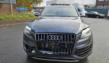 2014 AUDI Q7 3.0 TDI 245 Quattro S Line Sport Ed Auto 7ST Damaged Salvage CAT N full