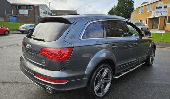2014 AUDI Q7 3.0 TDI 245 Quattro S Line Sport Ed Auto 7ST Damaged Salvage CAT N full