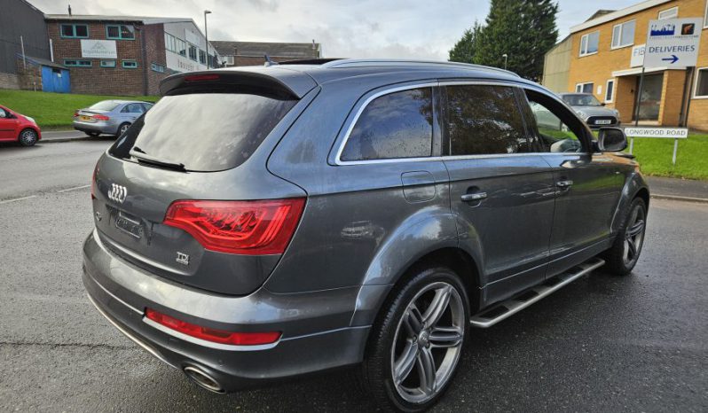 2014 AUDI Q7 3.0 TDI 245 Quattro S Line Sport Ed Auto 7ST Damaged Salvage CAT N full