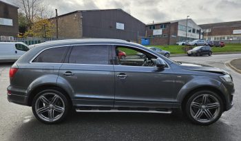 2014 AUDI Q7 3.0 TDI 245 Quattro S Line Sport Ed Auto 7ST Damaged Salvage CAT N full